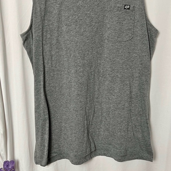 Fox Racing Grey Flutter Tank Size Large - Picture 4 of 9